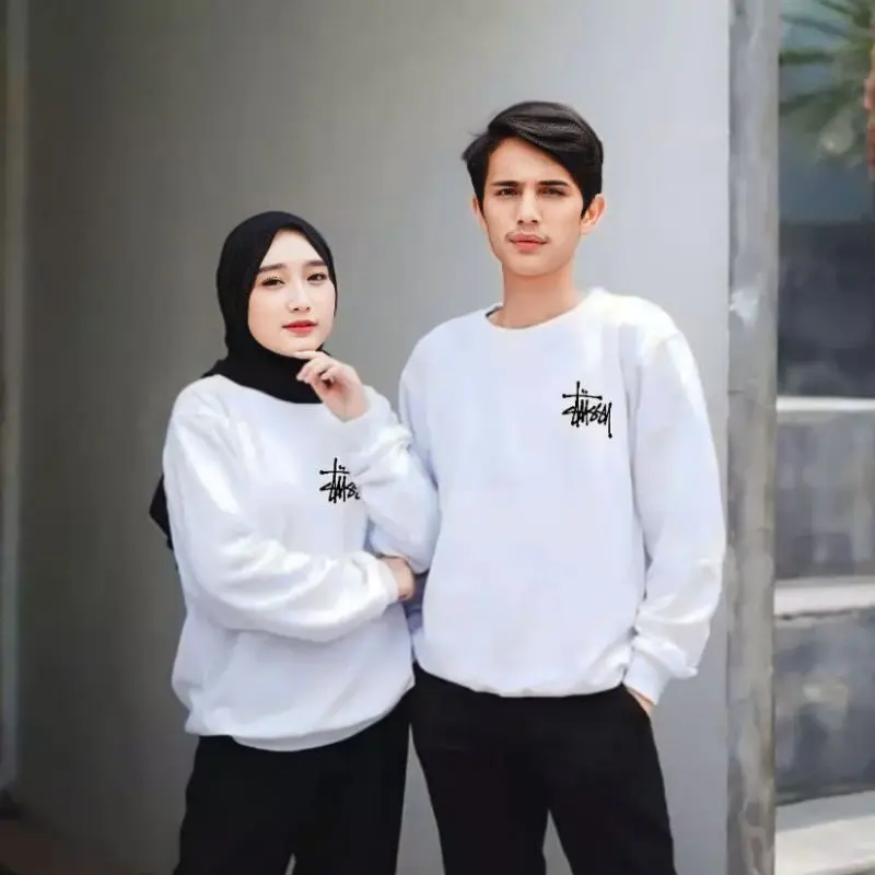 BAJU KAOS COUPLE PASANGAN LENGAN PANJANG / BAJU KAOS COUPLE PASANGAN / BAJU COUPLE PASANGAN / BAJU KAOS COUPLE PASANGAN/ COWOK/CEWEK 8