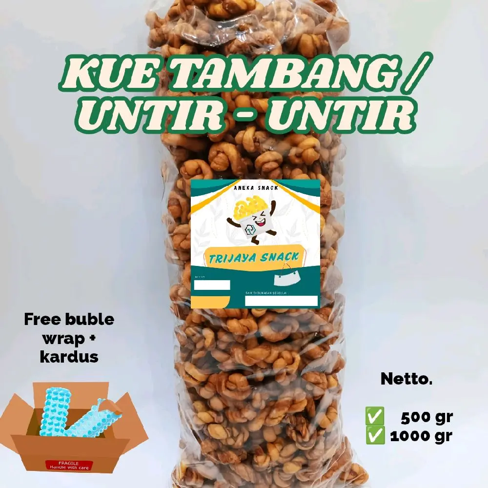 Kue tambang manis / untir - untir manis netto 1000g