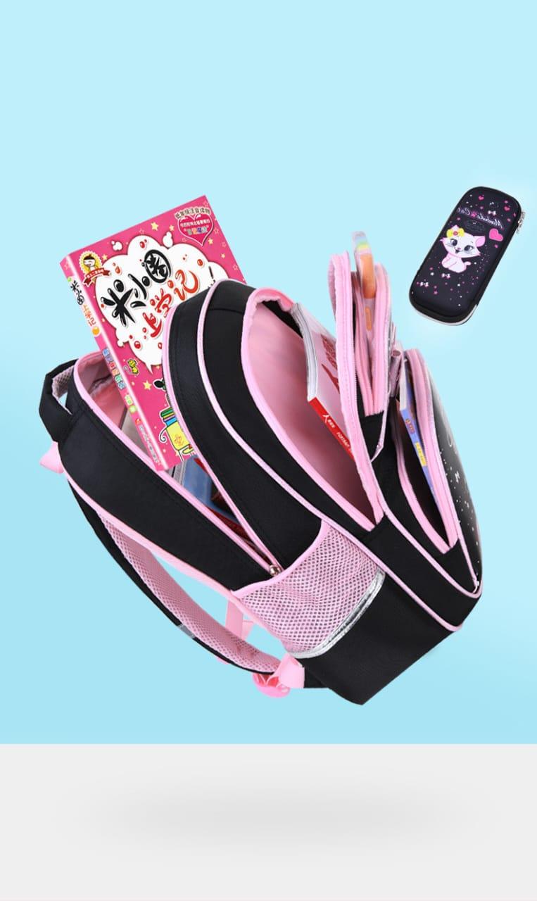 Product Introduction of tas sekolah anak kekinian dengan bahan berkualitas motif cat cute fashion 2025 backpack perempuan muat banyak ransel y2k school estetik couple ber 2 8