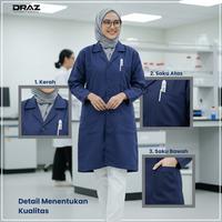 Promo TOKODRAZ Jas Lab, Jas Laboratorium Polos Unisex, Pria, Wanita ...