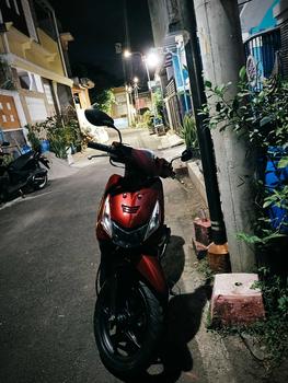 Product Review of Cover fulm body halus beat karbu 2010-2012 spakbor atas warna monlight red Motorcycle from a**i 0