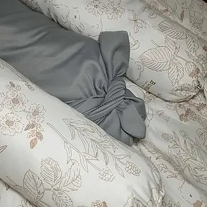 Bumbee Collection - Bed Cover Set Baby Selimut Bantal Guling Alas Tidur Lembut untuk Bayi Tidur Nyenyak FREE Sticker Baby On Board Kado Lahiran