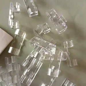 20pcs Klip Kabel Organizer Tempel Dinding  PlastikMeja Kursi Kayu Penjepit Kabel Tahan Lama Mudah Pasang 20pcs
