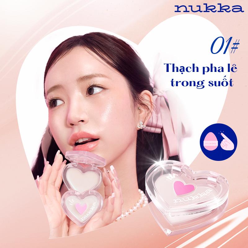Product Introduction of [Live] Nukka Má Hồng Kem Highlight Hiệu Ứng Ánh Nước - Căng Bóng Dưỡng Ẩm, Tạo Khối Khuôn Mặt, Nâng Tone Tự Nhiên 4
