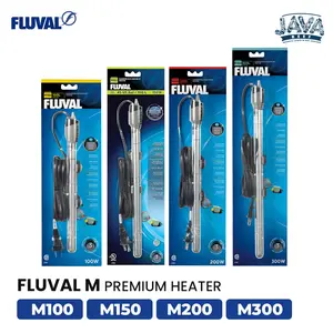 Fluval M Premium Heater 200w Air Water Penghangat Aquarium kapasitas 200 liter