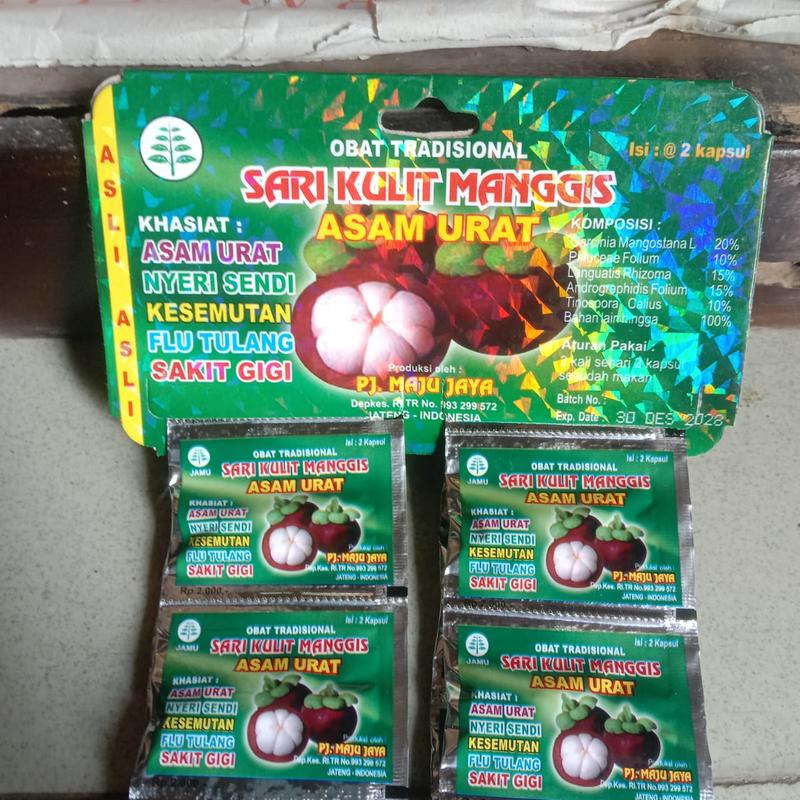 Kapsl Sari Kul!t Manggis herbal, Jamu rheumatik, kesemutan 3