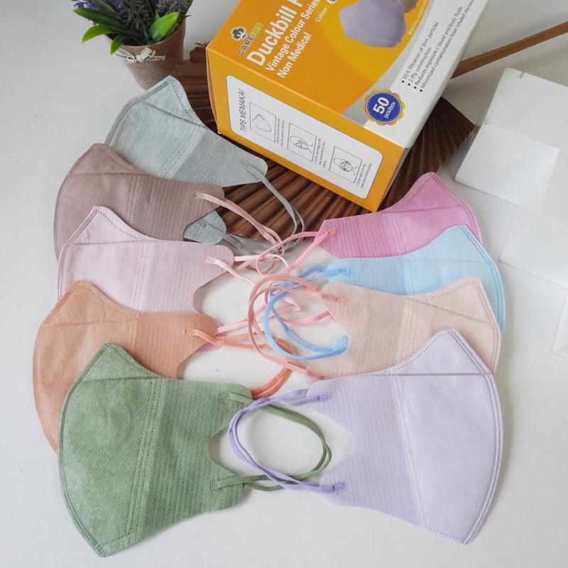 50pcs Ready Earloop 3D Hijab Face Mask V mask 3D Headloop Earloop mask 1