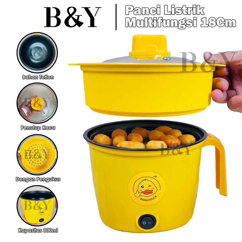Panci Listrik Serbaguna Bebek Kuning Elektrik Multifungsi Cooker - Shop ...