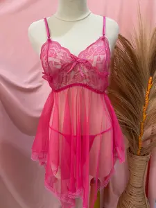 LUCIIN #LG001 Baju Tidur Wanita Model Dress