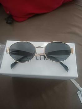 Product Review of Terbaru !! Kacamata Fashion Sunglases CLN MIKHA TAMBAYONG 0154 + Box & Hard Case Kacamata from E** H**i 1