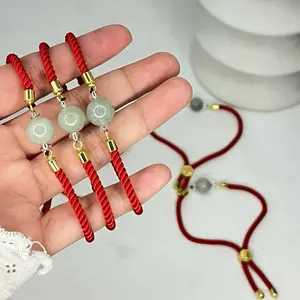 Gelang batu giok serut asli