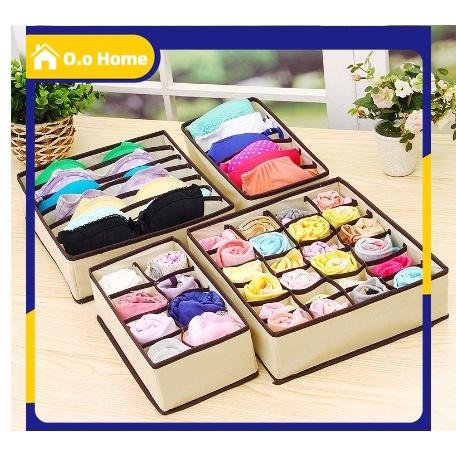 Underwear Storage Box Kotak Penyimpanan Pakaian kaus kaki dan pakaian dalam 4