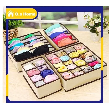 Underwear Storage Box Kotak Penyimpanan Pakaian kaus kaki dan pakaian dalam 4