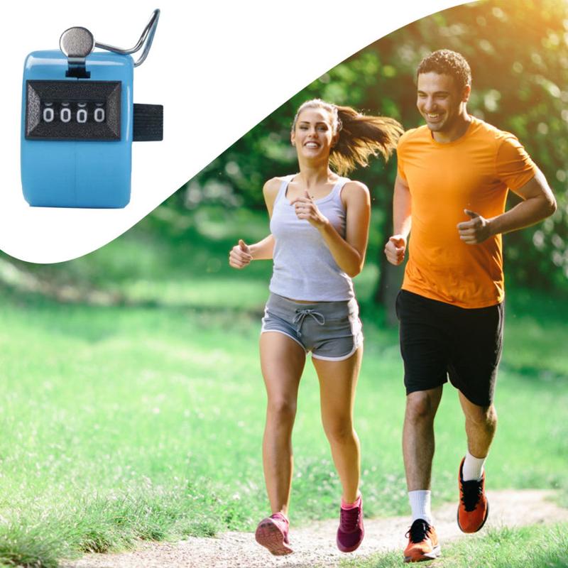 Product Introduction of 4 Digit Handheld Counting Counter Digital Golf Clicker Manual Training Counting Counter Metal Counter 33