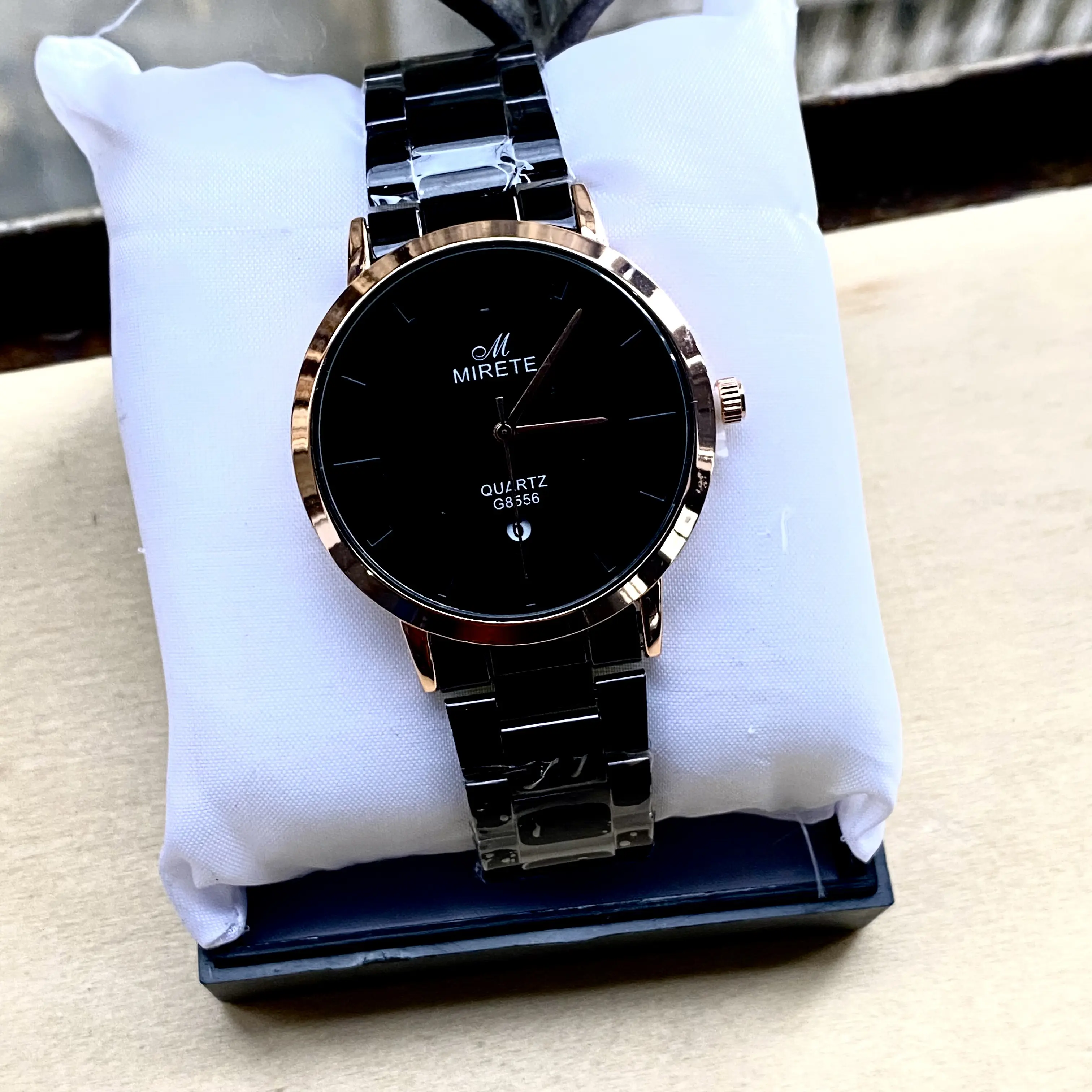 Jam Tangan Pria Mirete 8556 Original Tahan Air Tanggal Aktif Bahan Stainless Warna Awet Produk Original Best Seller Terlaris Free Box Batrai Cadangan Kemewahan Bisnis Watches