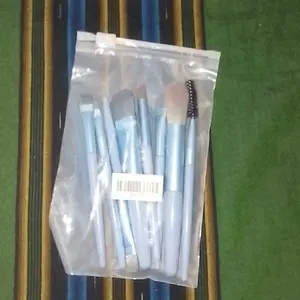 Brush Makeup 8 Pcs/Set Brush Makeup Set Bibir Alis Sisir Eyeshadow Powder Foundation Kuas Kosmetik Eyebrow