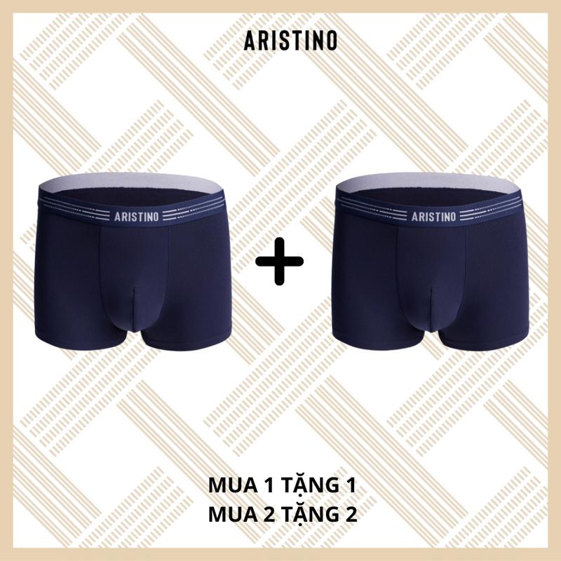 [MUA 1 TẶNG 1] MÀU NGẪU NHIÊN Quần Boxer & Brief Nam Aristino Chất liệu tự nhiên mềm mại mịn màng, Thấm hút mồ hôi vượt trội, Thoáng mát và An toàn lành tính với làn da