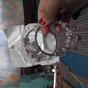 Gelang Manik-manik DIY Multi-elemen Paduan Tembaga Baja Tahan Karat Berlian Imitasi Perhiasan Mode