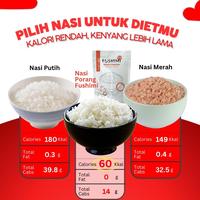 Gambar FUSHIMI Beras Porang Box 240g - Shirataki Instan Konjac Rice - Box 240g dari FUSHIMI Kota Surabaya 4 Tokopedia