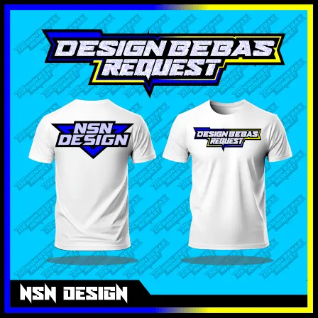 DESIGN KAOS SABLON SATUAN BISA REQUEST GAMBAR DAN DAPAT FILE MENTAH 1