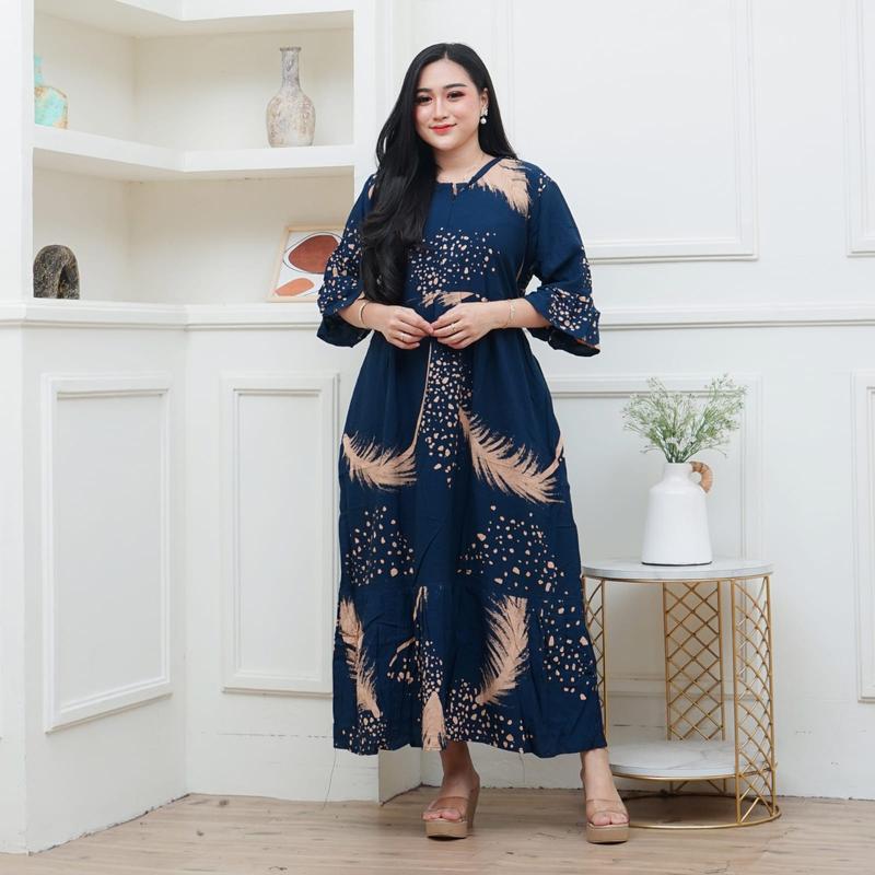 (BISA COD) PROMO Daster Busui Batik Motif Pekalongan Premium Cap 1