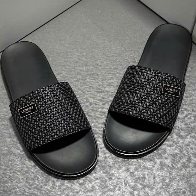  DÉP NAM KHÂU ĐẾ luxury quai da đế cao su 2 lớp khâu chắc chắn size 37 đến 43 bh 6 tháng hỗ trợ đổi size 