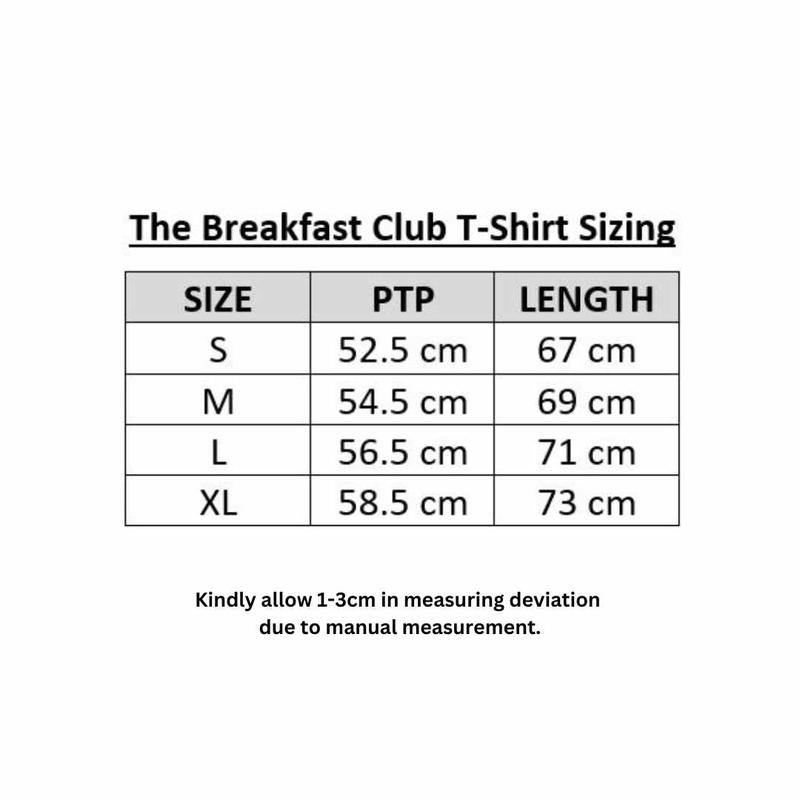 Product Introduction of The Breakfast Club Tee Unisex Comfortable Fit 0