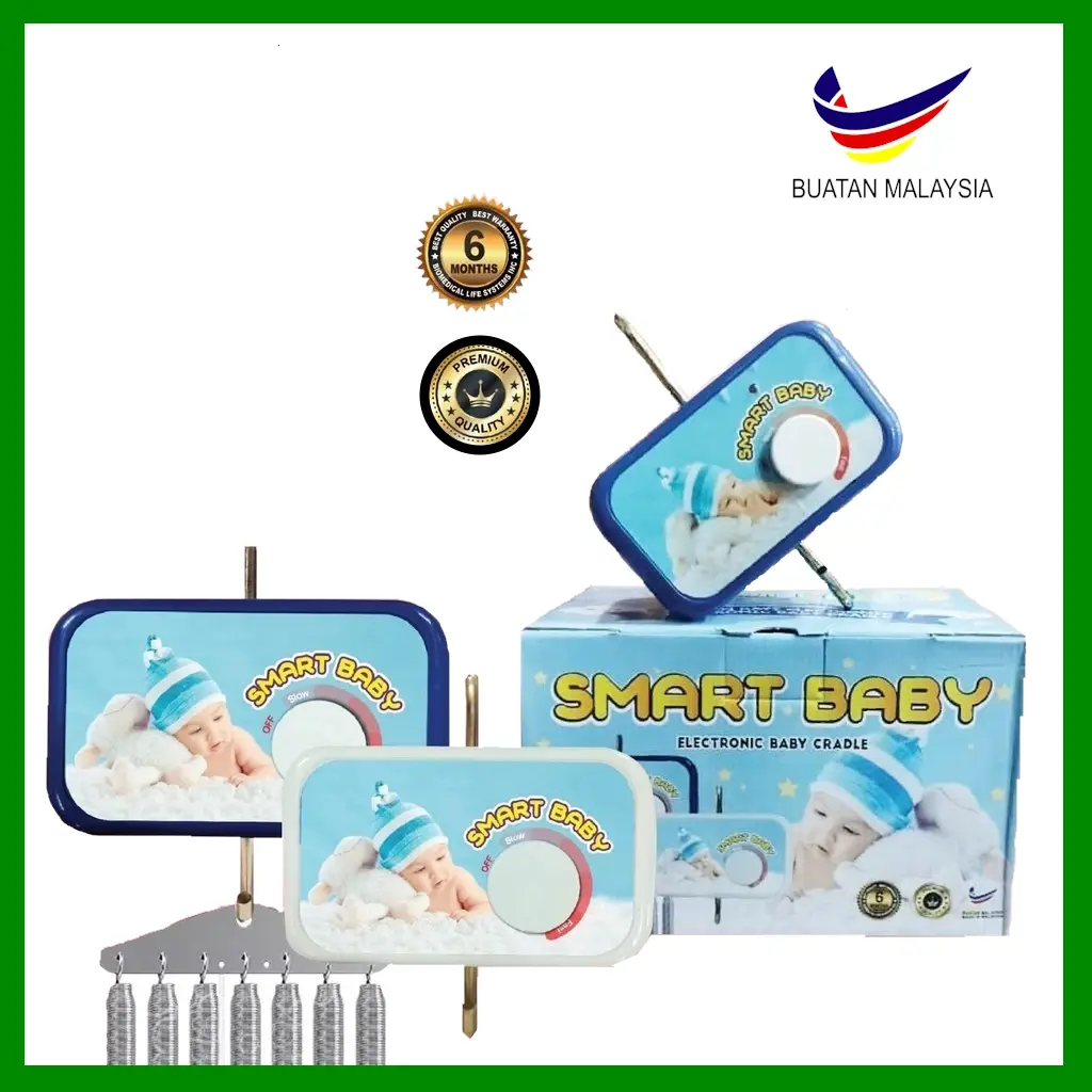 Smart Baby Electronic Baby Cradle Motor Buaian Bayi