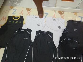 Product Review of tanktop GEMA jaring Thailand singlet gym Fitness lari running dryfit elastis Outdoor Sport from M**9 0