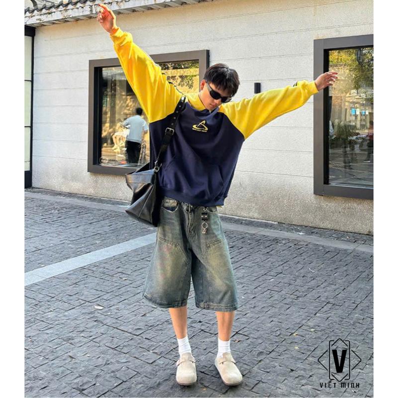 (DEAL MỞ BÁN) Quần Jean Nam Quần Ngố Bò Kiểu Lưng Chun Vải Jean Mềm -QS898