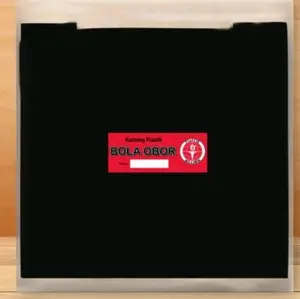 Bola OBOR HD hitam"50" kantong kresek HDPE super jumbo