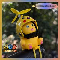 Gambar [FUNCREW Mall]Boneka Neilong / Boneka Neilong Lucu – Aksesoris Motor & Sepeda, Pajangan Kendaraan Bisa Nyala Saat Jalan, Berputar Kena Angin, Unik & Viral - BLACK IRON dari FUNCREW Official Store Kota Administrasi Jakarta Utara 1 Tokopedia