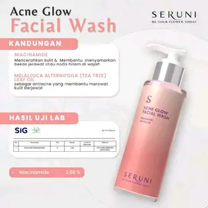 SERUNI - Acne Glow Facial Wash Membersihkan Kotoran Wajah / Menghilangkan Komedo