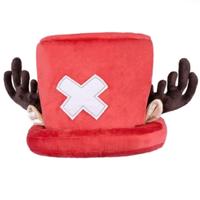 Gambar One Piece Topi Plush Chopper - Merah dari Mishana Shop Kab. Tangerang 2 Tokopedia
