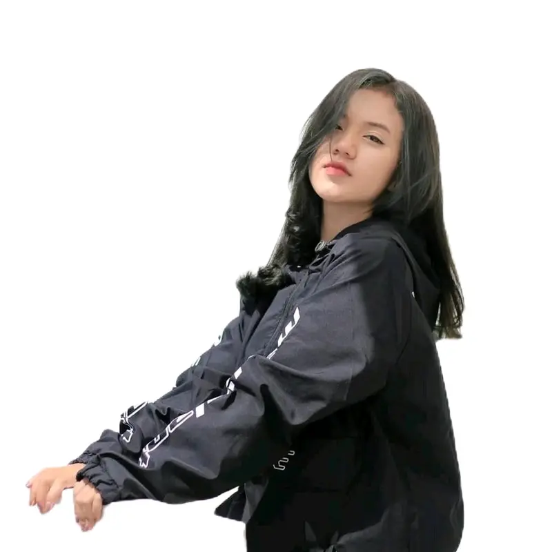 Jaket Cougle PSHT Terbaru dengan Resleting - Distro, Full Print, Free Stiker, Size M-L-XL-XXL - Parasut Wanita Waterproof Oversize Casual Hitam Panjang Nyaman Tebal Bomber 4