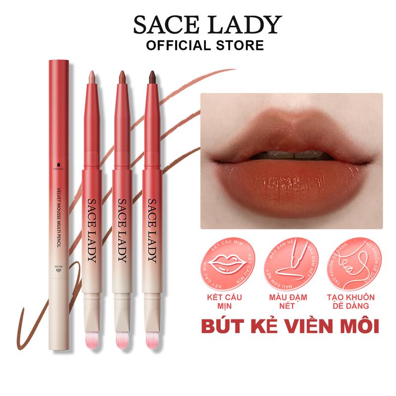 [COD]Bút kẻ Môi SACE LADY Lâu Trôi Chống Nước 0.2g Cosmetic Mỹ Phẩm,[Thanh Toán Khi Nhận Hàng]