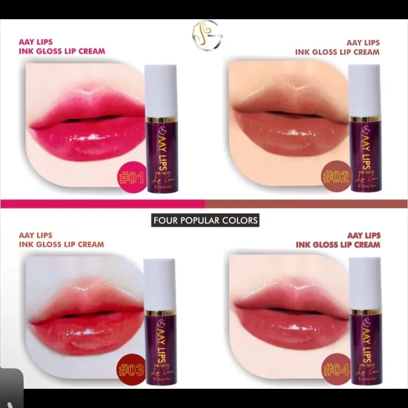 AAY LIPS INK GLOSS LIP CREAM Lipcream Waterproof Kosmetik