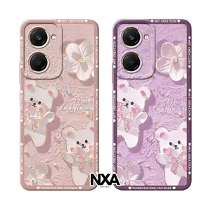 (NXA13) Case Kompatibel Untuk Hp VIVO Y03 Y03T Y18 Y36 Y27s Y27 Y16 Fashion Case Silikon Tpu Pro Camera Softcase Kesing Hp Pelindung Lucu Casemurah
