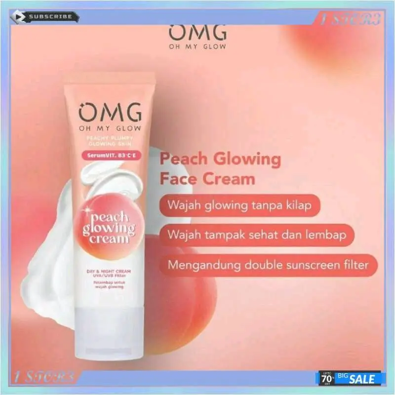 OMG Peach Glowing Cream 20g 2