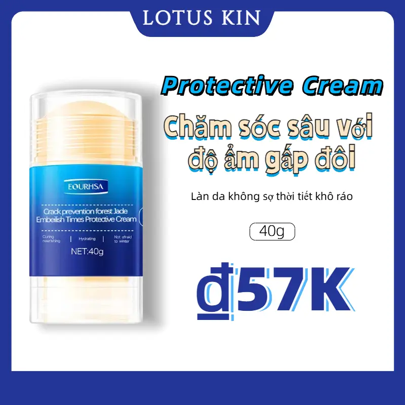 Kem Dưỡng Da Chân Chống Nứt Nẻ, Cao Cấp, Làm Mềm Cho Bàn Chân Và Gót Chân, 40g, Sản Phẩm Chính Hãng, Hộp Xanh 0