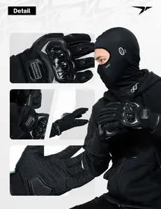 DAYMOTON Sarung Tangan Motor Full Finger Series Kensei Pria Wanita - Touch Screen & Protector Safety