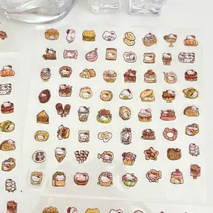 1PCS Sticker Stiker DIY Untuk Alat Pengeriting Rambut Lucu Anti Air Stikers Berperekat Waterproof Sticker