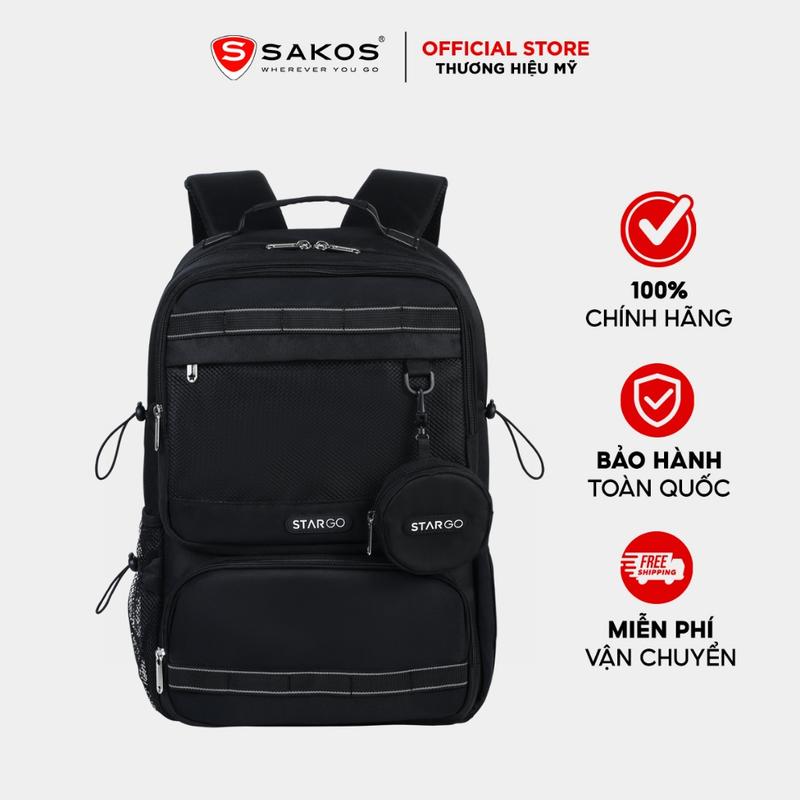 Balo Laptop STARGO NERIO Nhiều Ngăn Tiện Lợi Gọn Nhẹ, Đựng Vừa Laptop 15.6 Inch