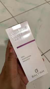 Product Review of NEW 100 ML BALTIKH Extra Bright Deodorant Spray with Bakuchiol - Deodorant Keti. & Slengki Lipatan Extra Wangi Memorable dan Alami Pencegah Bau Badan + Anti Ketiak Basah Pencerah Bakuchiol from I** ** @**a 0