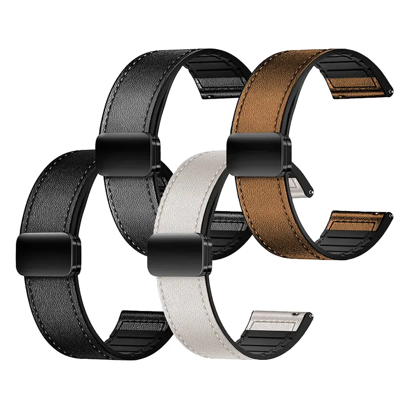 MCE Leather Strap with Magnet Clasp 0