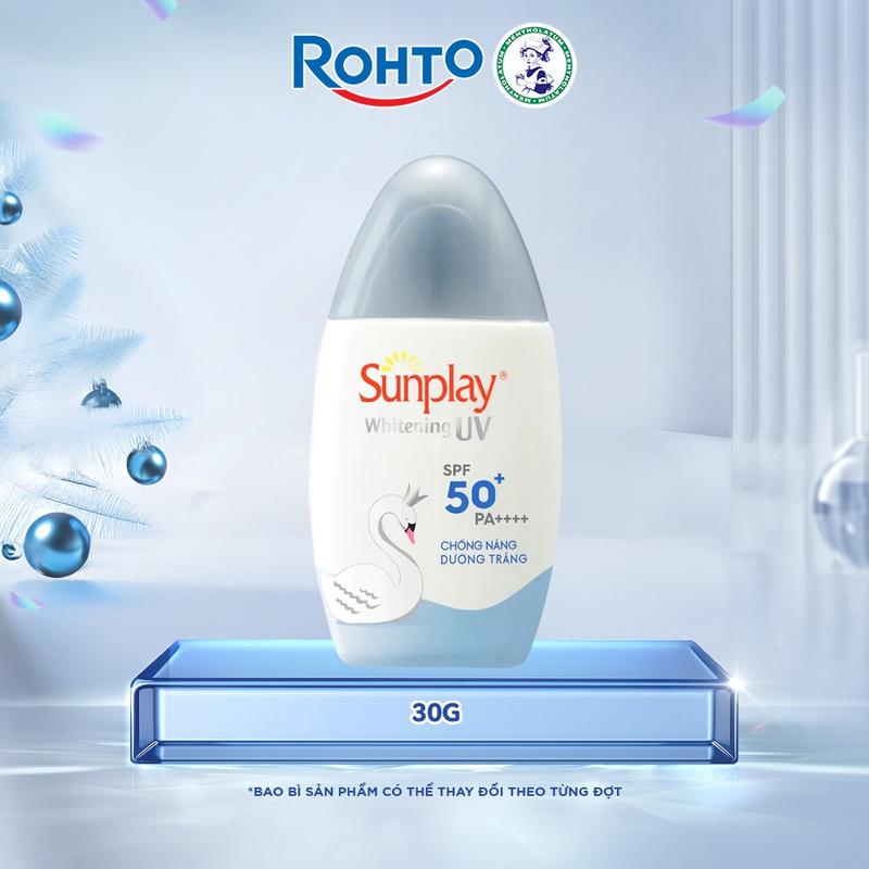 Kem chống nắng Sunplay dưỡng trắng da dạng sữa Sunplay Whitening UV SPF 50 PA++++ 30g