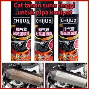 Cat Hitam Tahan Suhu Tinggi Untuk Knalpot Cat Perak Anti Karat Untuk Mesin Dan Cat Untuk Kaliper Rem Mobil Desain Semprot Memastikan Pengaplikasian Cat Yang Merata Dan Pengoperasian Yang Mudah