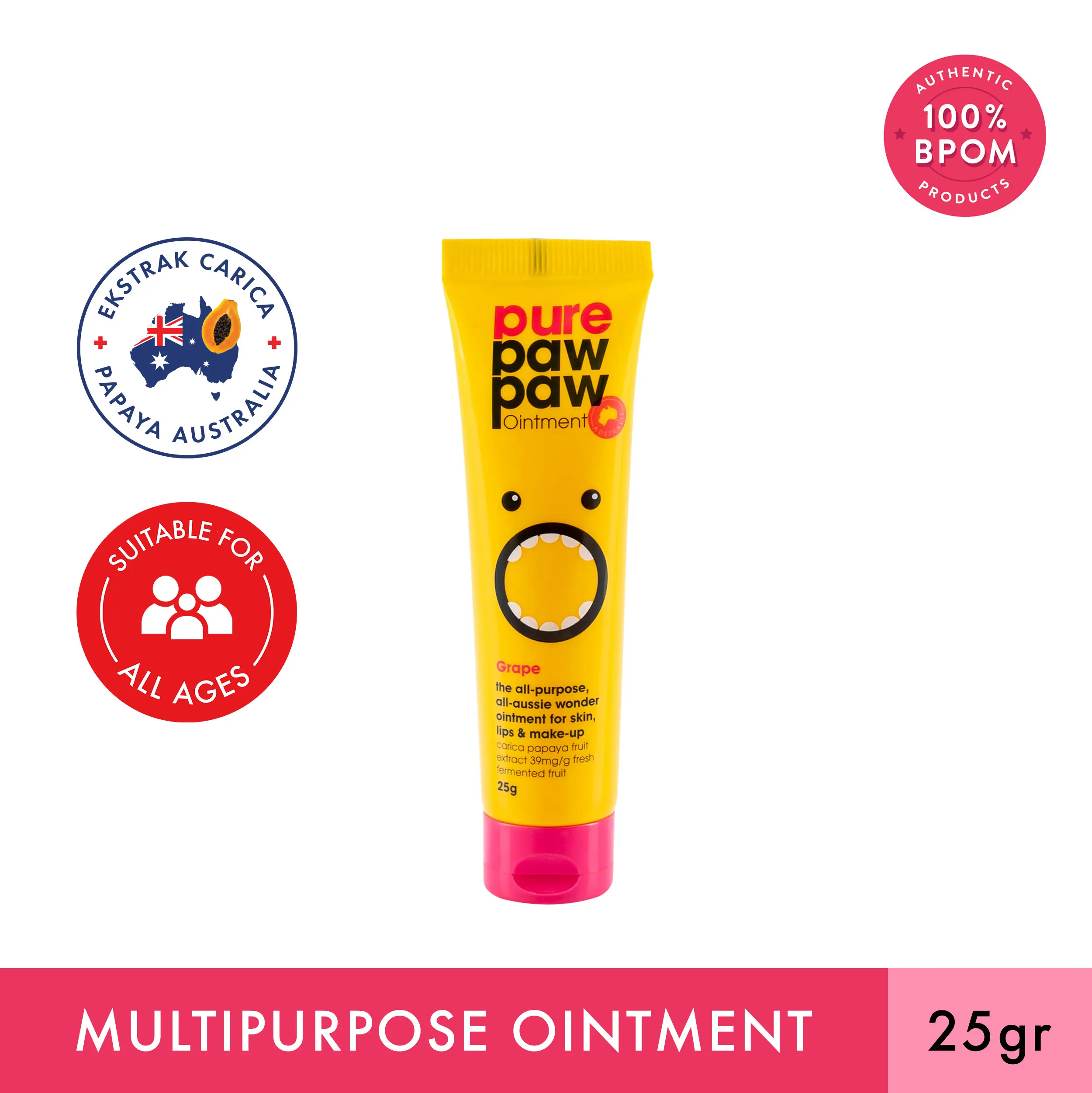 Pure Paw Paw Ointment - Grape 25 gr