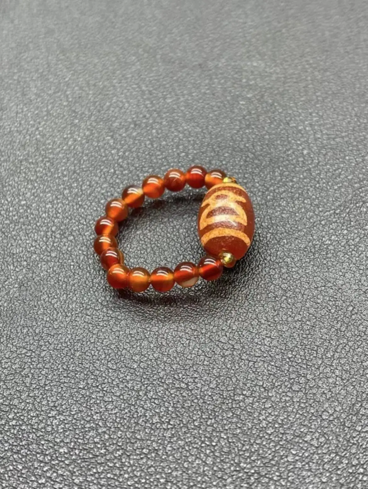 Vòng Tay Thủ Công Hạt Dzi Đá Tự Nhiên, Đường Kính 3Mm, Trang Sức Cưới, Thời Trang, Dành Cho Phụ Nữ, Nhẫn Bản To, Thích Hợp Cho Bữa Tiệc, Nhiều Màu Sắc Có Sẵn, Bijoux, Bán Buôn