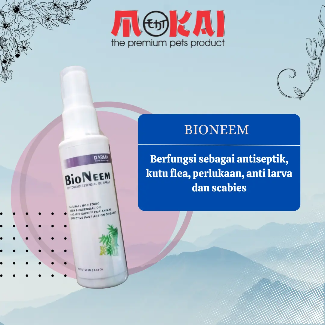 BIONEEM 60 ml - Obat hewan peliharaan